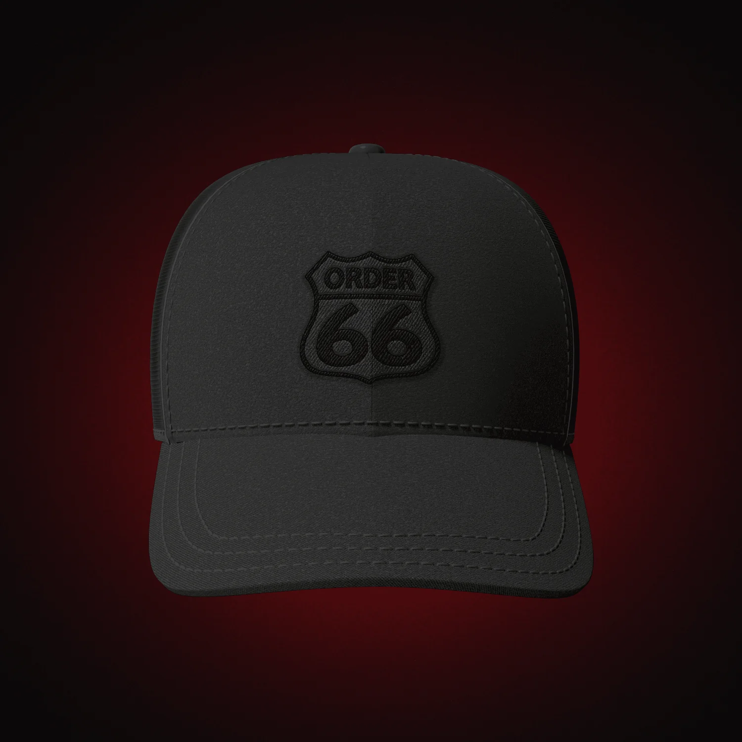 Order 66 Hat Modern with Black Logo - Image 4