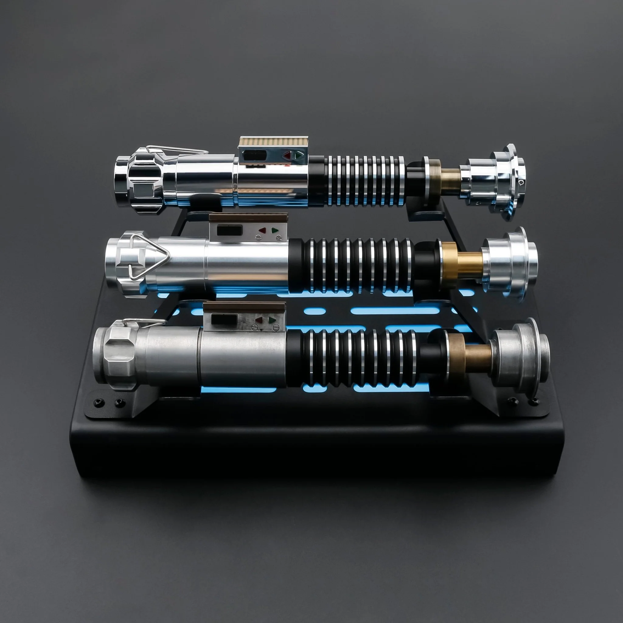 Light Up Metal Triple Saber Stand Display (Holds 3 Sabers RGB) - Image 6