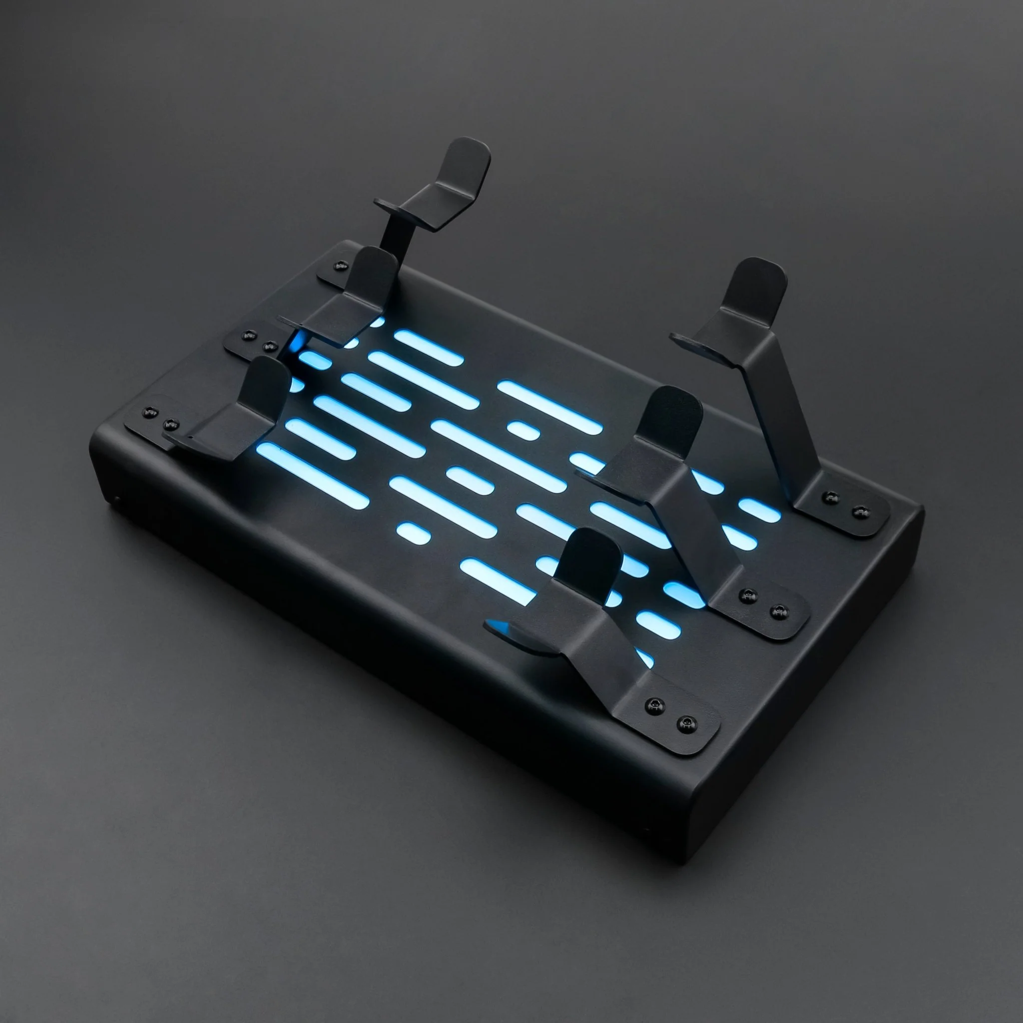 Light Up Metal Triple Saber Stand Display (Holds 3 Sabers RGB) - Image 8
